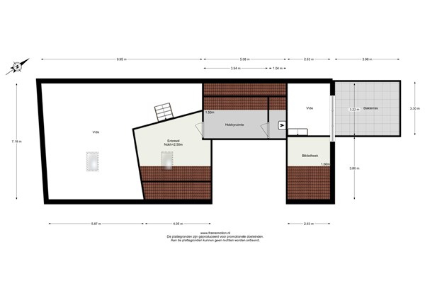 Floorplan - Taansteeg 8, 3111 JR Schiedam